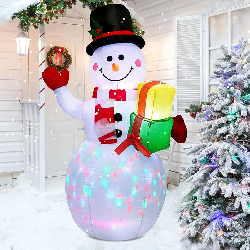 LED Inflatable Snowman 