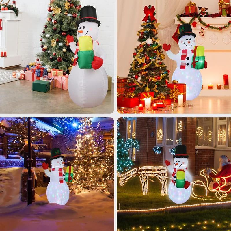 LED Inflatable Snowman 