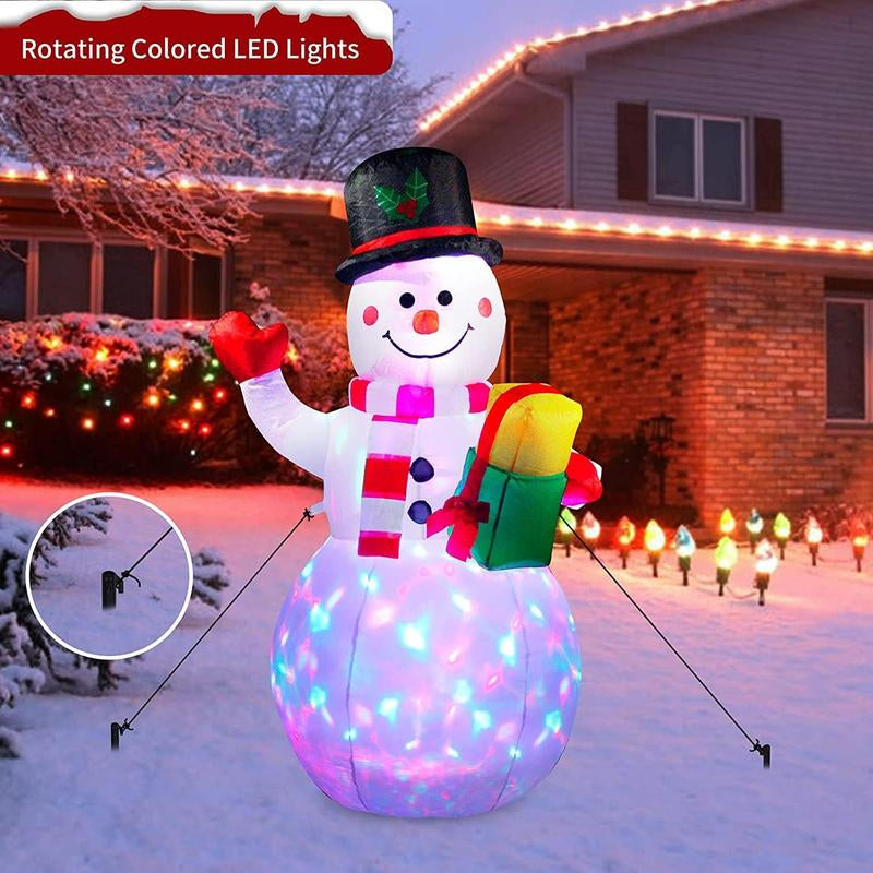 LED Inflatable Snowman 