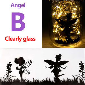 Solar Light Outdoor Fairy Lantern Hanging Glass Mason Jar Sun Garland Led Lamp for Tree Garden Fence Lawn Wedding Party Decor