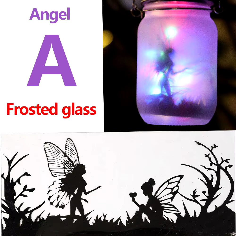 Solar Light Outdoor Fairy Lantern Hanging Glass Mason Jar Sun Garland Led Lamp for Tree Garden Fence Lawn Wedding Party Decor